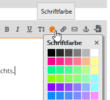 Schriftfarbe